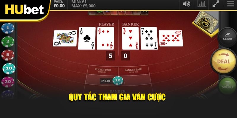 Quy tắc tham gia ván cược